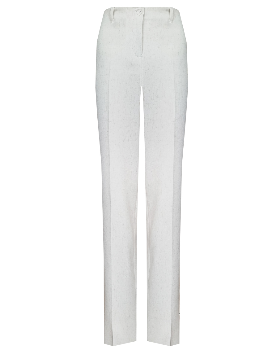 Брюки классические  удлиненные без карманов