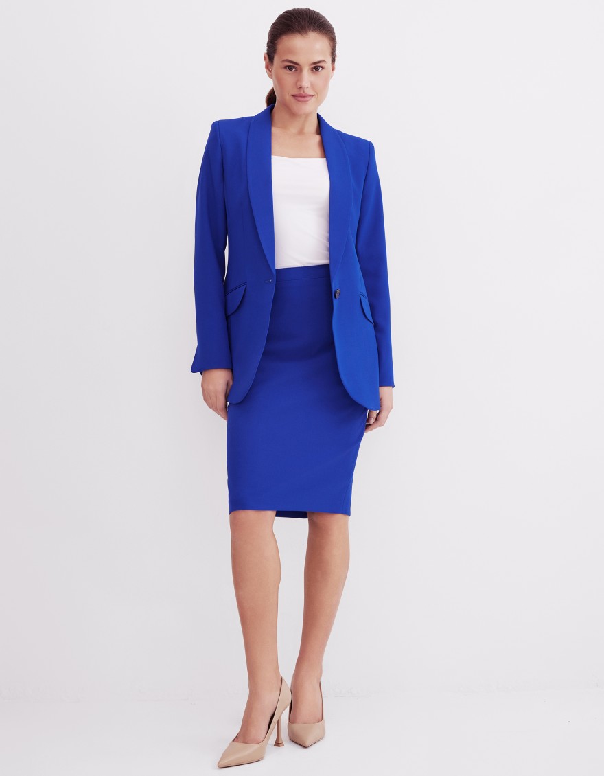 Юбка зауженная книзу