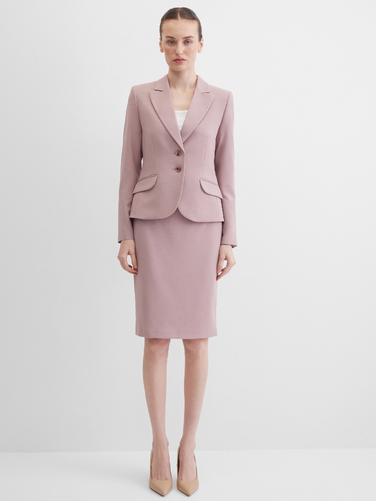 Юбка зауженная книзу