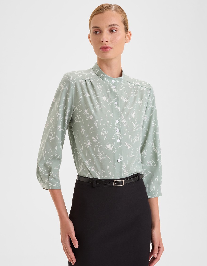 Блузка с принтом