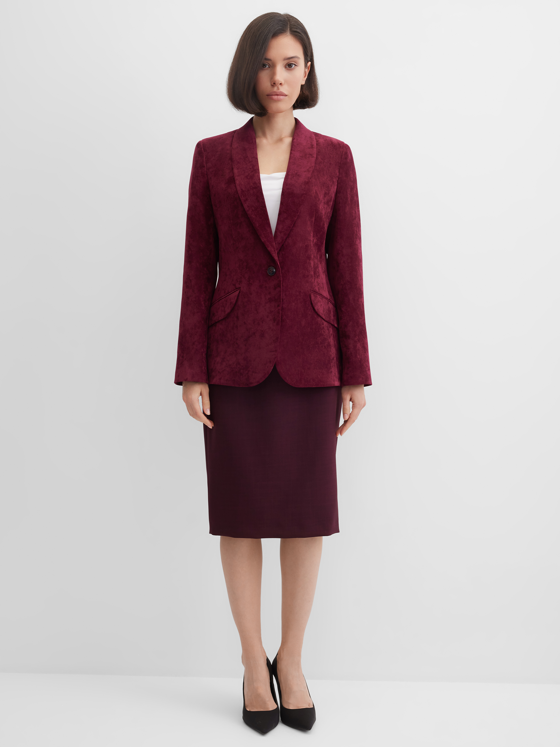 Юбка  зауженная книзу