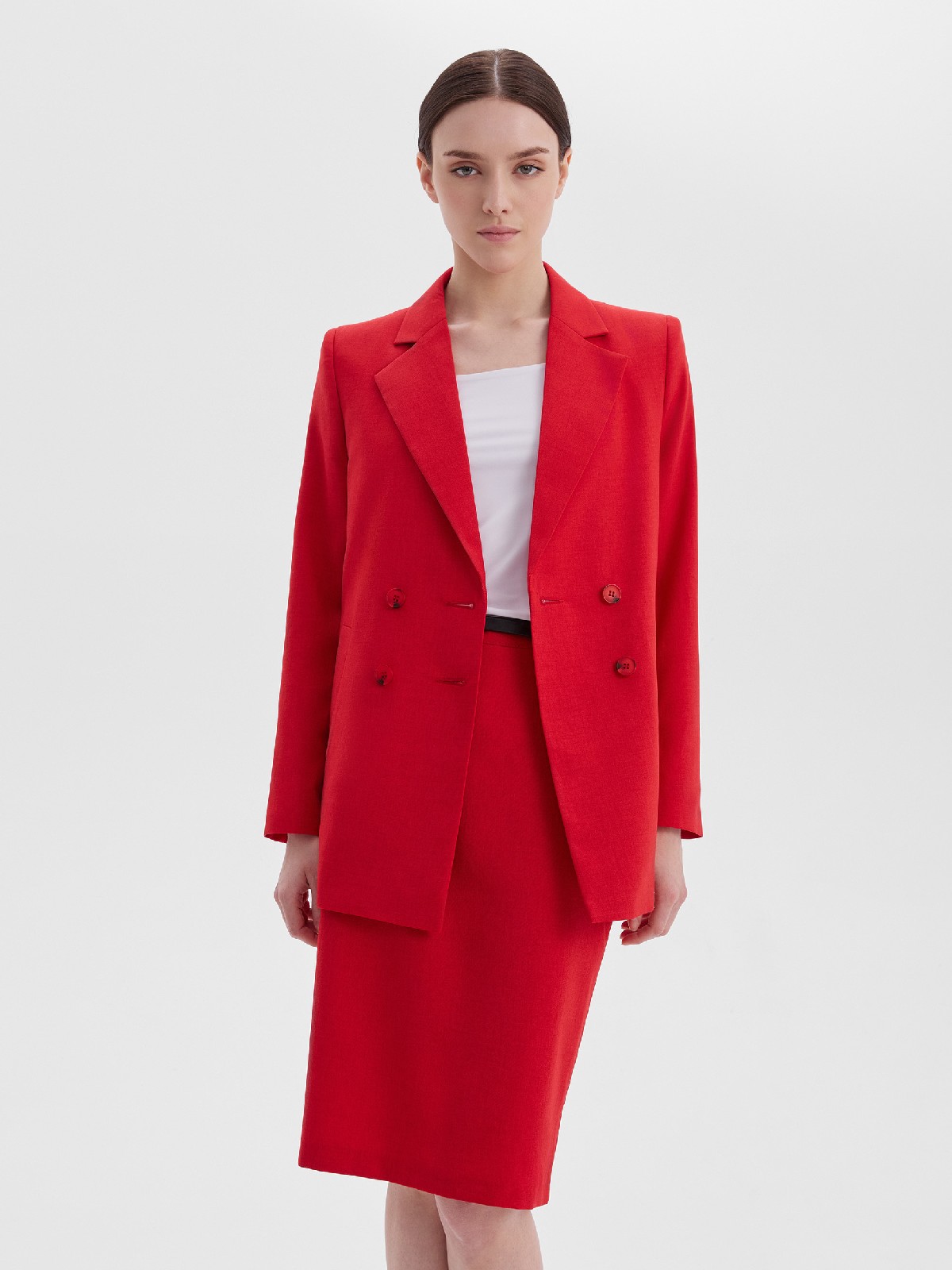 Юбка зауженная книзу