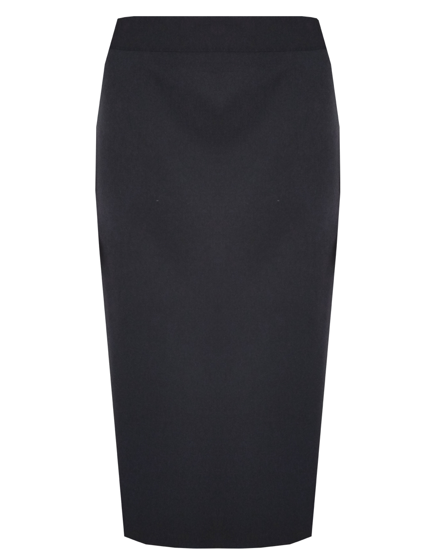 Юбка зауженная книзу удлиненная