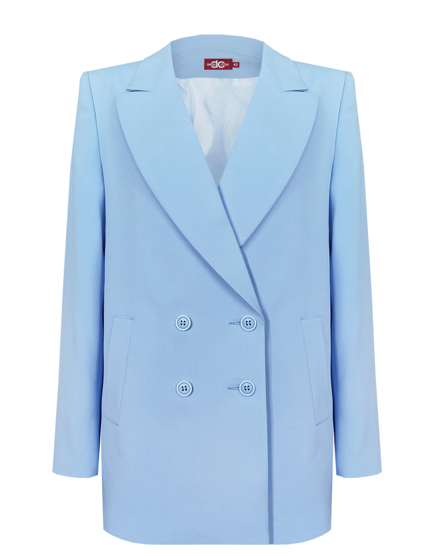 Пиджак двубортный оверсайз