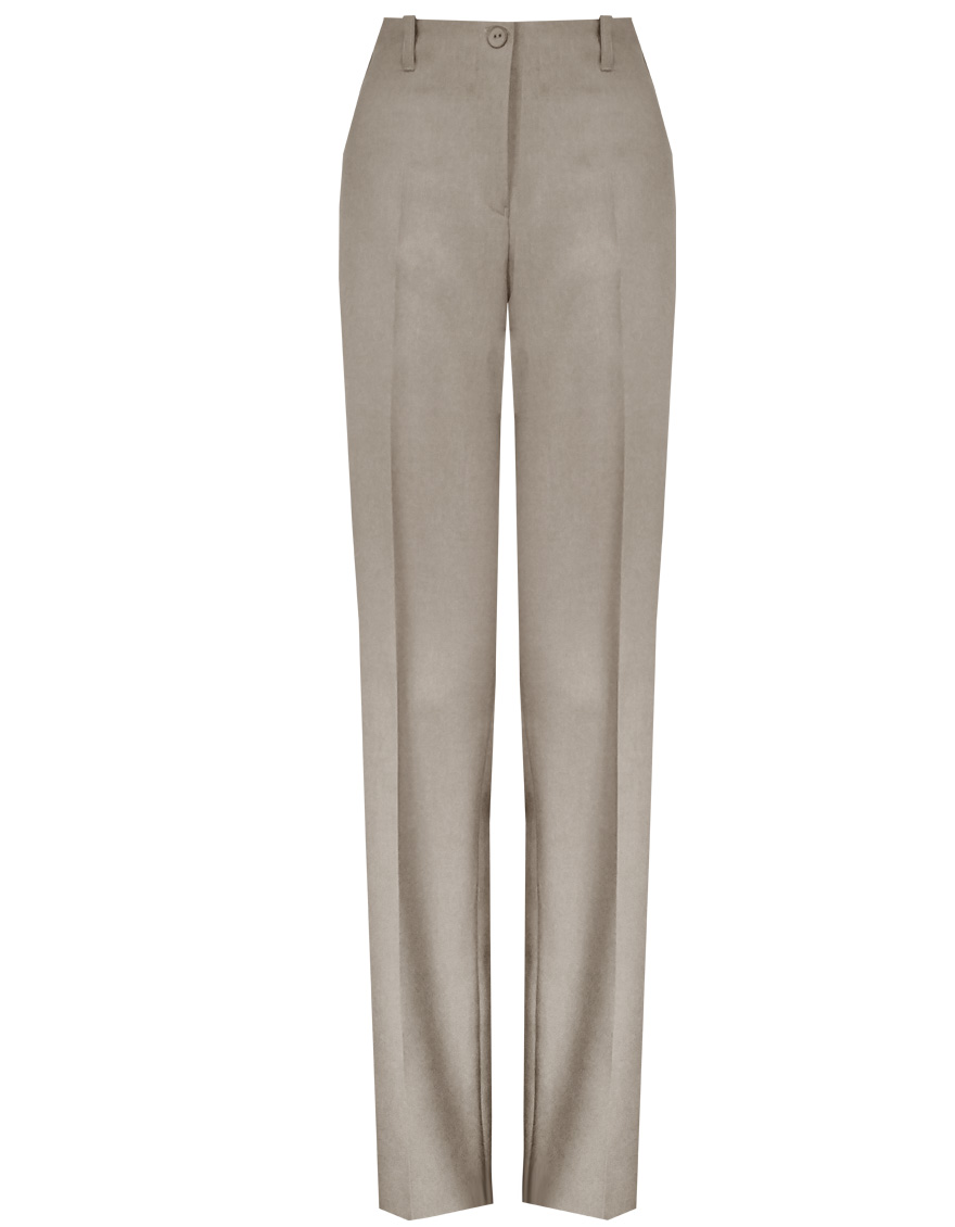 Брюки на резинке  удлиненные без карманов